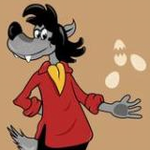 大尾巴狼接鸡蛋