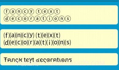 Fancy text for whats.花样文字v1.7截图