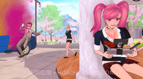 日本动漫高的学校坏的女孩模拟v1.0.12截图