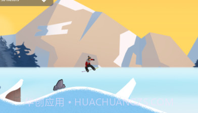 雪山冲刺滑雪运动模拟器v1.1.10截图