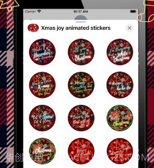 Xmasjoyanimatedstickersv1.10截图