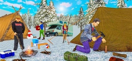 寒假露营模拟3截图