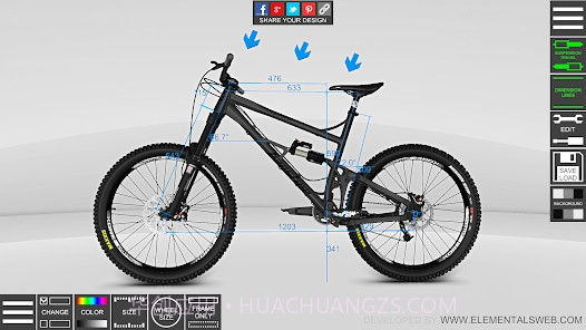 自行车配置器3D1.6.17截图