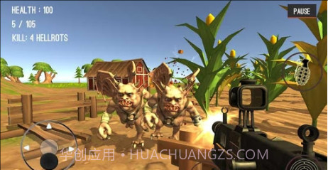 怪物狩猎城市射击安卓修改无限金币版V1.10截图