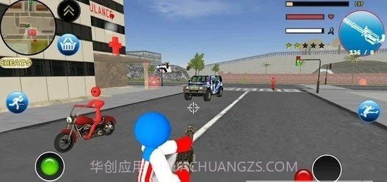 火柴人队长绳索英雄v7.0.16截图