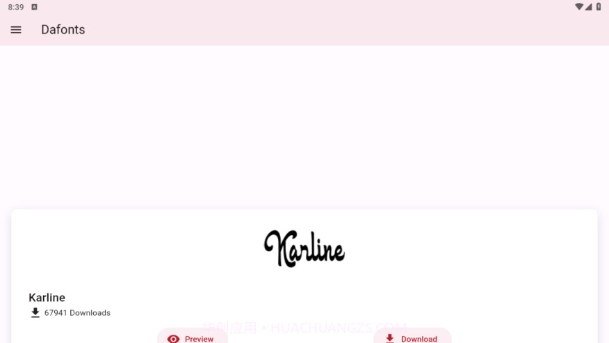 DaFont字体8.6.13截图