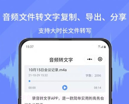 音频转写文字v1.0.15截图