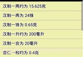 伤寒论查阅v3.17截图