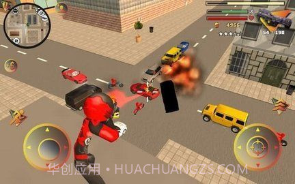 火柴人绳索英雄3:警察射击v3.13截图