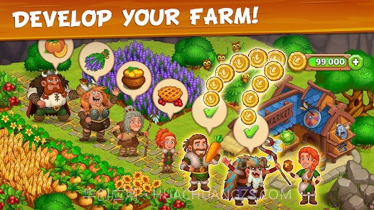 北龙岛建造维京人农场中文版v1.17截图