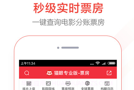 猫眼票房分析v6.2.5.21截图