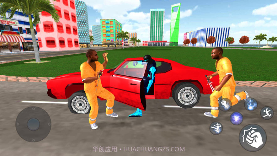 钢铁超级英雄男孩城市英雄截图2