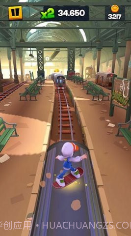 地铁跑酷滑板英雄全皮肤截图1 地铁跑酷滑板英雄全皮肤截图1