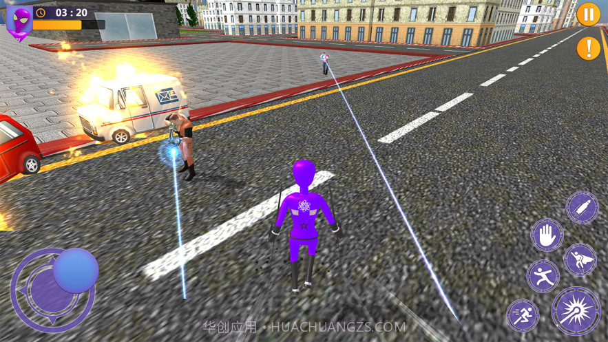 火柴人大作战绳索英雄截图4 火柴人大作战绳索英雄截图4