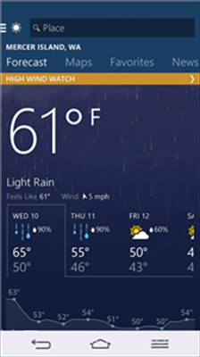微软天气截图4 微软天气截图4