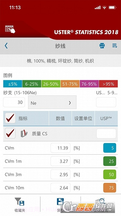 Uster Statistics 2023(乌斯特公报2023)截图2 Uster Statistics 2023(乌斯特公报2023)截图2