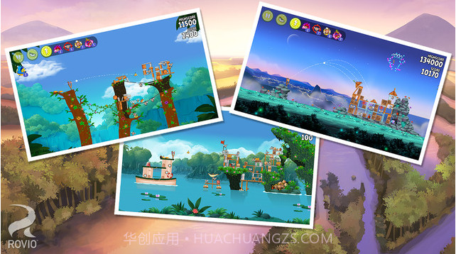 愤怒的小鸟:里约大冒险截图5 愤怒的小鸟:里约大冒险截图5