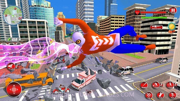 蜘蛛侠飞绳英雄截图3 蜘蛛侠飞绳英雄截图3