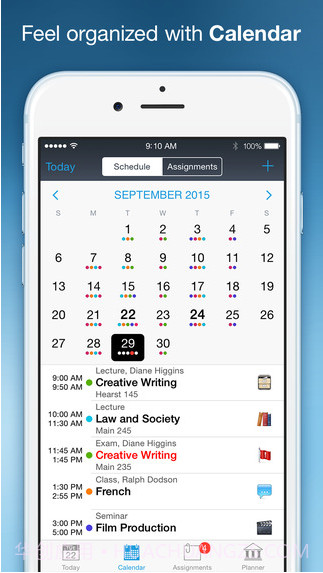课程考试日程管理截图2 课程考试日程管理截图2