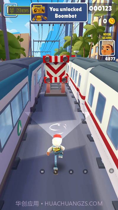 地铁跑酷上帝视角版调速截图3 地铁跑酷上帝视角版调速截图3