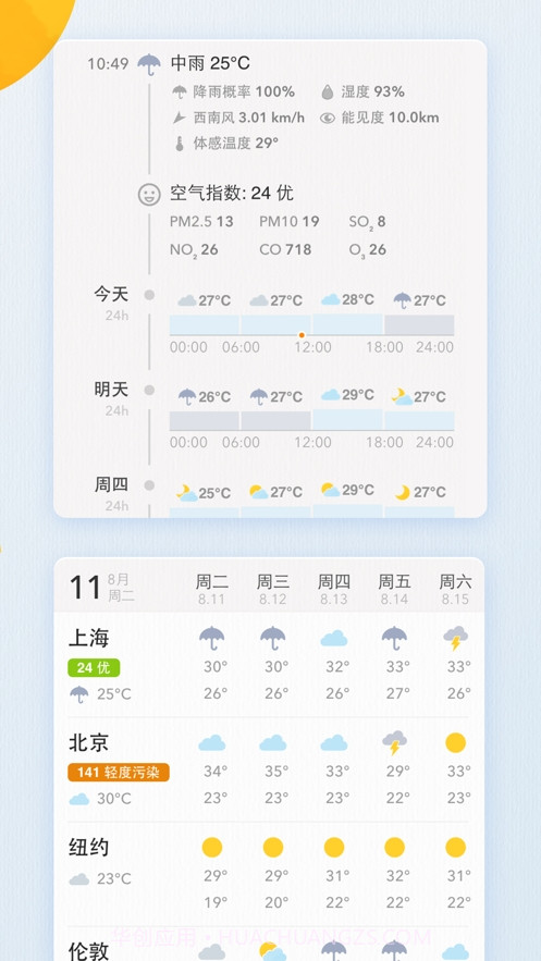 我的天气MyWeather截图4 我的天气MyWeather截图4