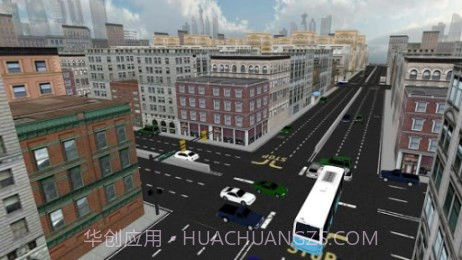 3D城市驾驶:漫游截图1 3D城市驾驶:漫游截图1