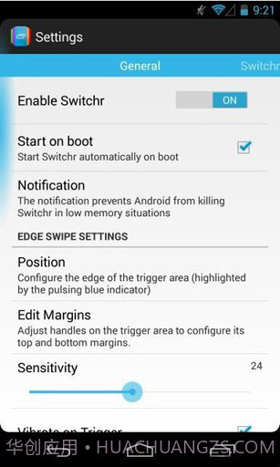 侧边栏手势 Switchr Beta截图2 侧边栏手势 Switchr Beta截图2