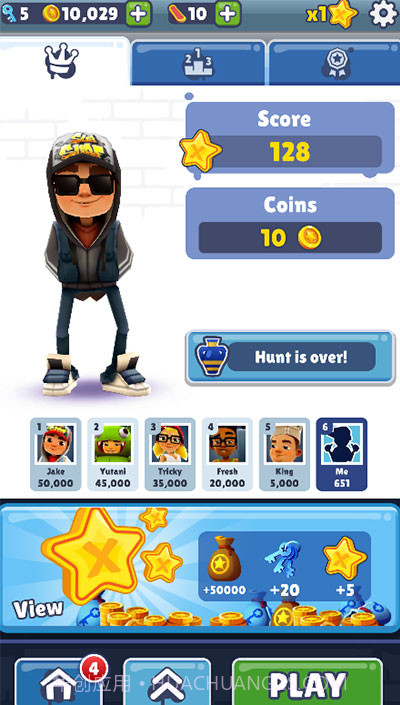 地铁跑酷希腊内置菜单版截图1 地铁跑酷希腊内置菜单版截图1