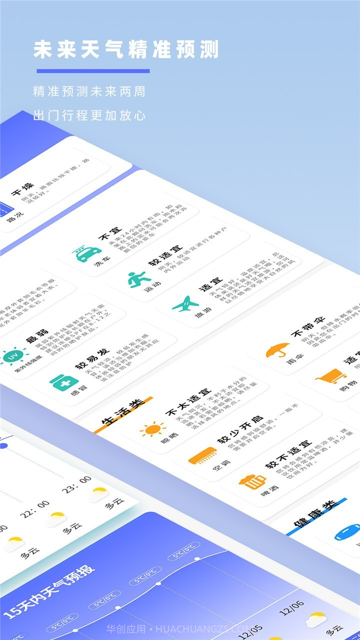 实时天气象预报截图2