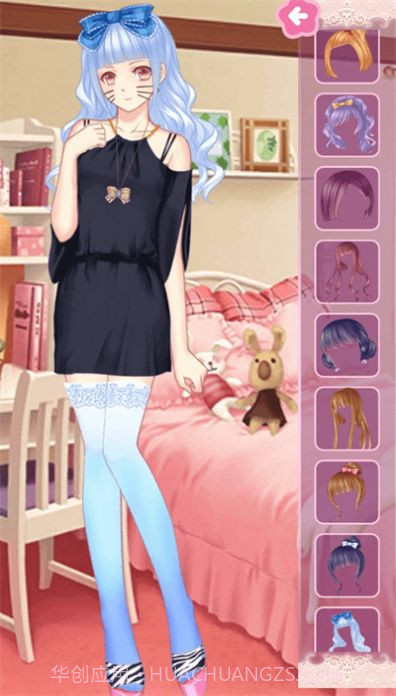 动漫女孩换装测试版截图2