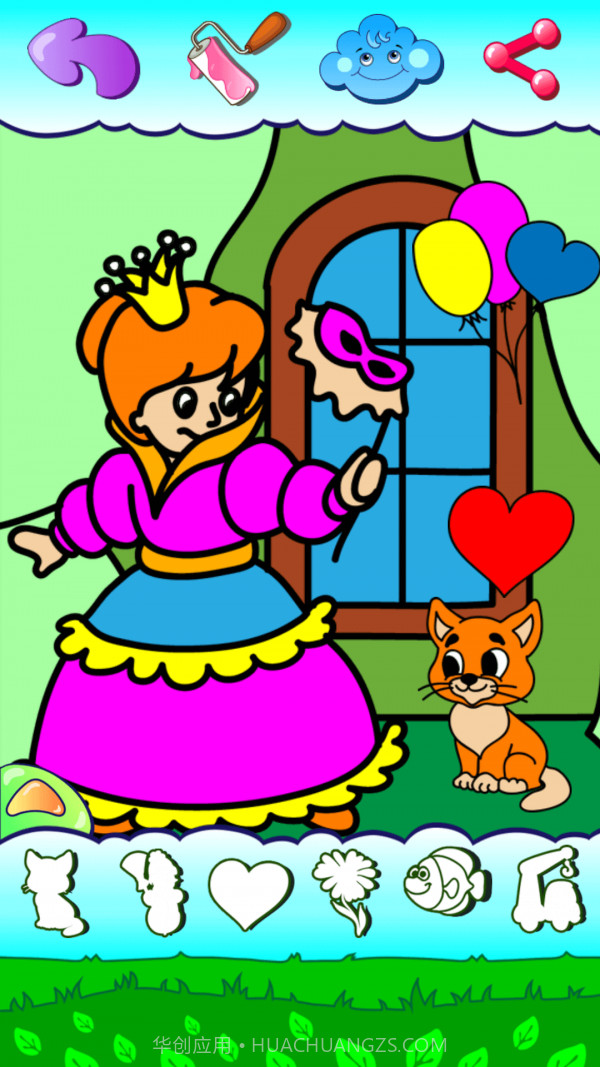 人鱼公主爱画画截图3 人鱼公主爱画画截图3
