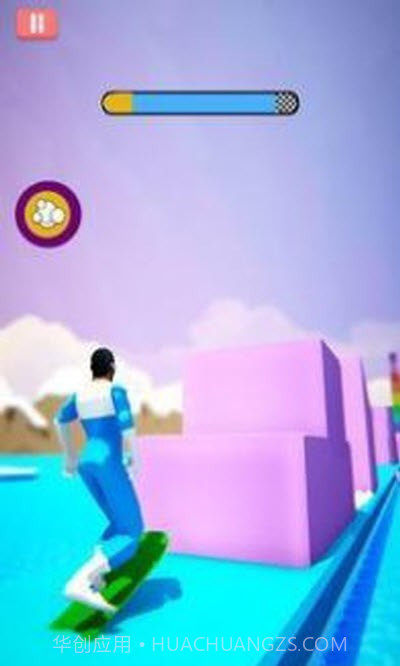 冬季滑雪比赛3D截图3 冬季滑雪比赛3D截图3