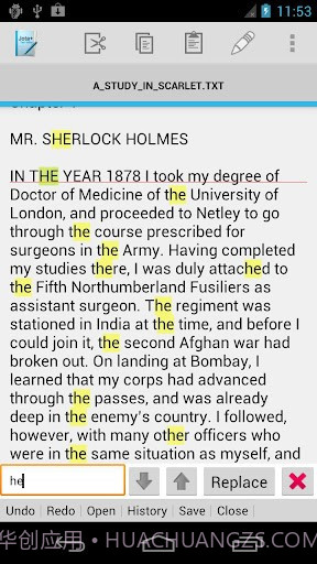 Jota+文本编辑器截图3 Jota+文本编辑器截图3