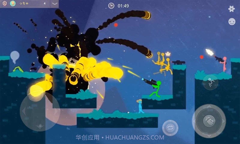 乱斗火柴人无广告截图1 乱斗火柴人无广告截图1