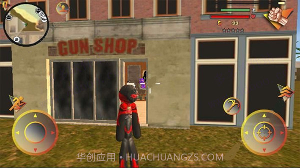 火柴人绳索英雄无限版截图1