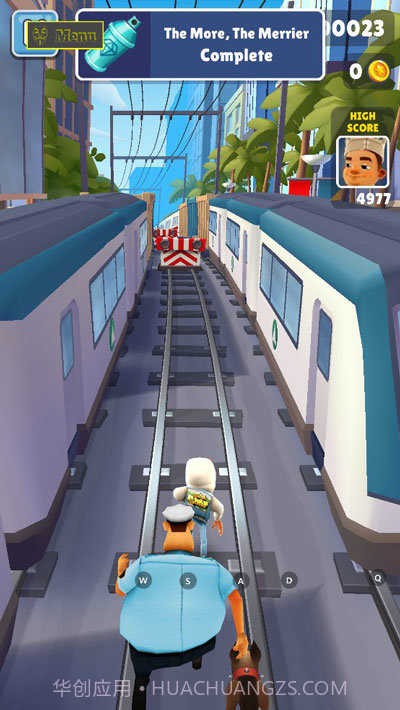 地铁跑酷上帝视角版调速截图2 地铁跑酷上帝视角版调速截图2