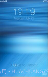 iOS 8 lock screen截图1 iOS 8 lock screen截图1