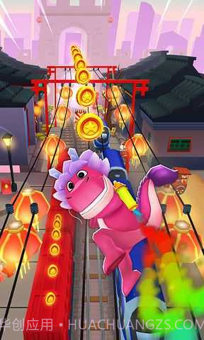 地铁跑酷许愿神龙内购版截图1