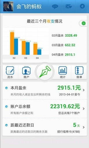 卡卡记账截图2 卡卡记账截图2
