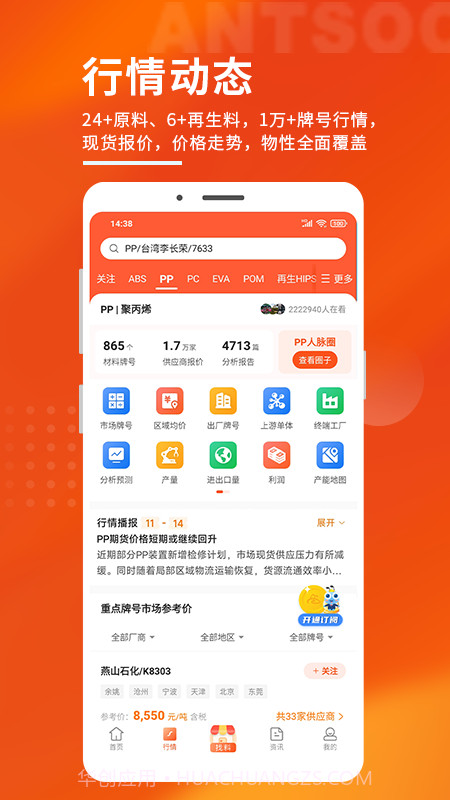 俺搜塑料行情截图2 俺搜塑料行情截图2