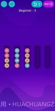 彩色气泡排序截图3 彩色气泡排序截图3