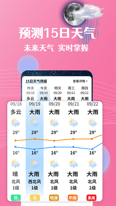朝闻天气预报截图1 朝闻天气预报截图1