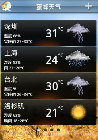 蜜蜂天气截图2 蜜蜂天气截图2