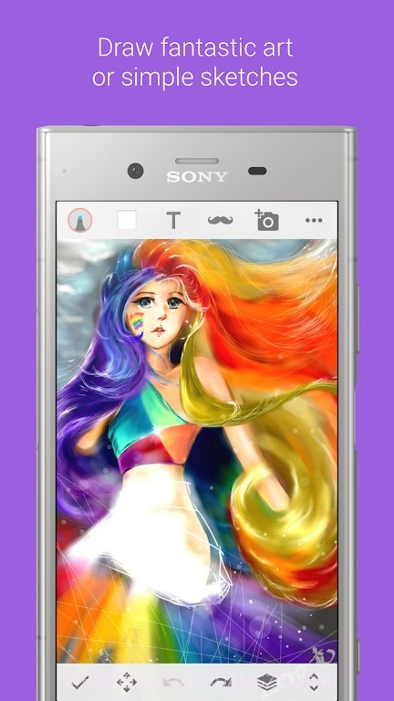 索尼涂画截图3 索尼涂画截图3