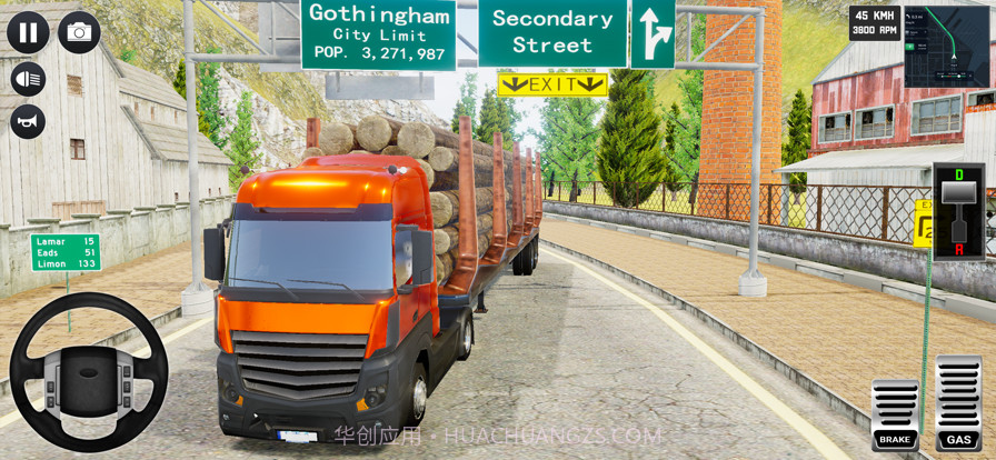 半卡车驾驶模拟器截图4 半卡车驾驶模拟器截图4