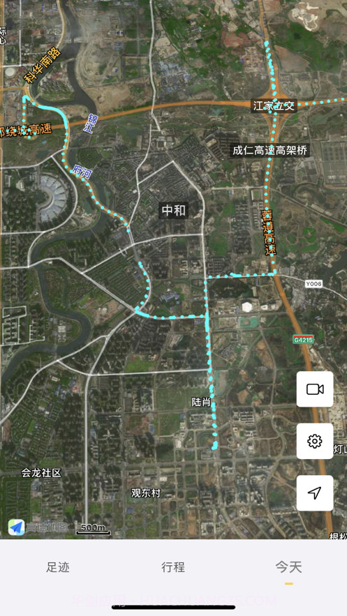 足迹地图打点轨迹录制跟随轨迹截图3 足迹地图打点轨迹录制跟随轨迹截图3