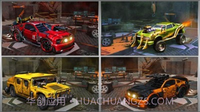 疯狂赛车枪战截图2