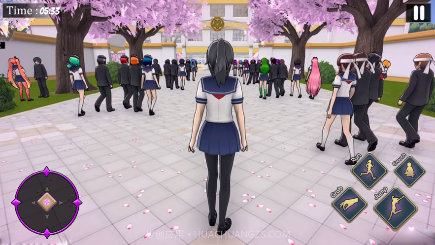 动漫坏女孩学校生活模拟截图4