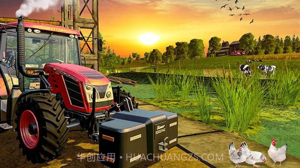 手推拖拉机模拟驾驶截图1