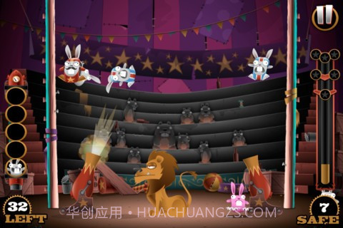 拯救兔子 Stunt Bunnies Circus截图3 拯救兔子 Stunt Bunnies Circus截图3